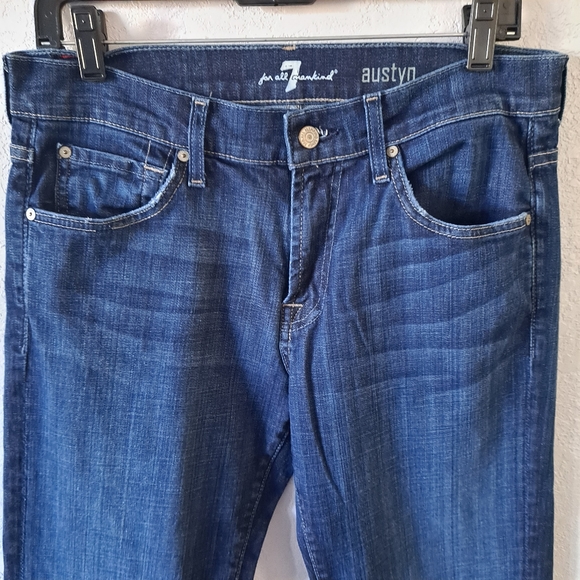 Dark Denim 7 For All Mankind Jeans style Austyn - Picture 2 of 8